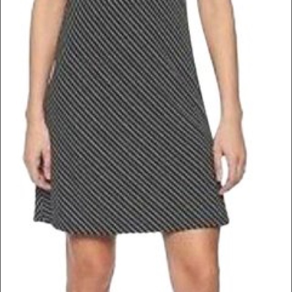 Athleta Striped Black and White Santorini Dress XS - Picture 2 of 4